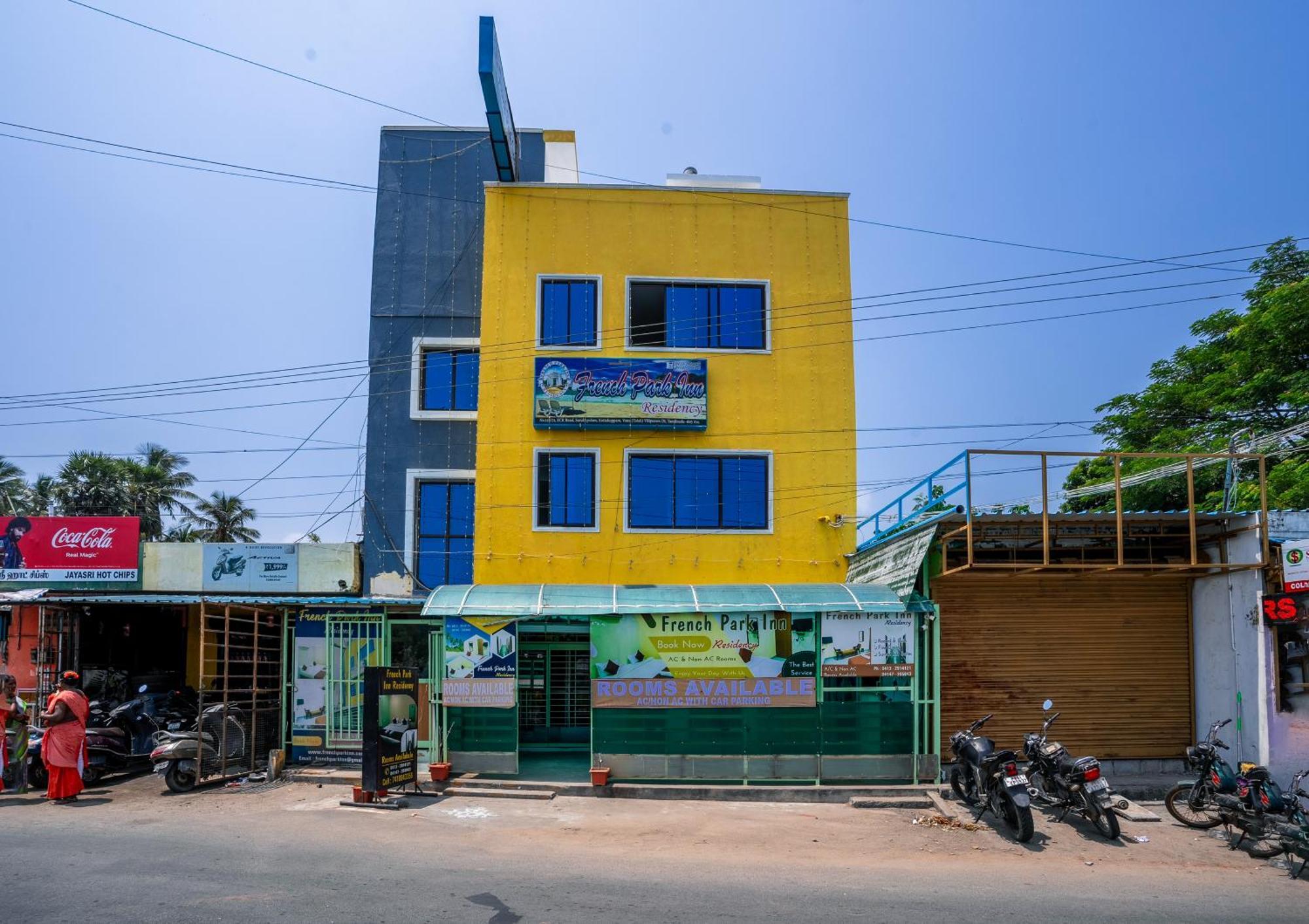 French Park Inn Pondicherry Exterior foto